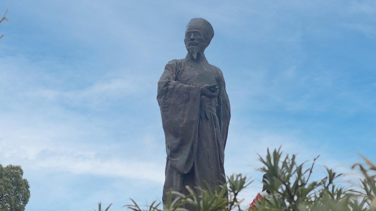 王陽明石像